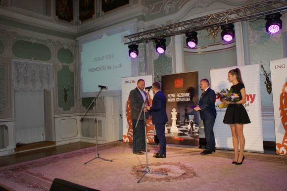 Promostal z nagrodą Debiut Roku w Złotej Setce Przedsiębiorstw 2014
