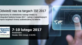 NSG Group na Targach Integrated Systems Europe 2017 w Amsterdamie BIZNES, Firma - NSG Group zaprezentuje szeroką gamę wysokoefektywnych produktów szklanych na targach Integrated Systems Europe, które odbędą się w Amsterdamie, w dniach od 7 do 10 lutego 2017 r.