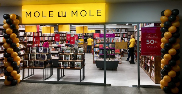 Otwarto księgarnie Mole Mole na Dworcu Centralnym
