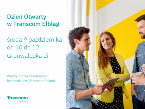 Transcom zaprasza na Dzień Otwarty w oddziale w Elblągu