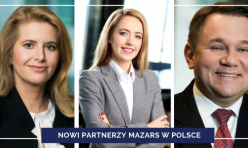Mazars powołuje trzech nowych partnerów w Polsce